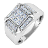 3/4 Carat Men's Diamond Wedding Band Ring in 10K Gold
