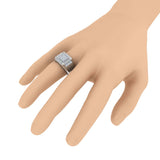 3/4 Carat Men's Diamond Wedding Band Ring in 10K Gold
