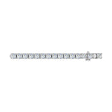 5 Carat Diamond Tennis Bracelet in 14K Gold (7 Inch) - IGI Certified (SI1-SI2 Clarity)