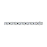 10 Carat Diamond Tennis Bracelet in 14K Gold (7 Inch) - IGI Certified
