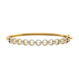 1 1/2 Carat Diamond Fashion Bangle in Gold