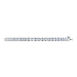 2 1/5 Carat Diamond Womens Bangle Bracelet in Gold