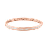 1 Carat Diamond Fashion Bangle Bracelet in Gold