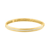 1 Carat Diamond Fashion Bangle Bracelet in Gold
