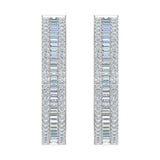 1 Carat Diamond Hoop & Huggies Earrings in Gold