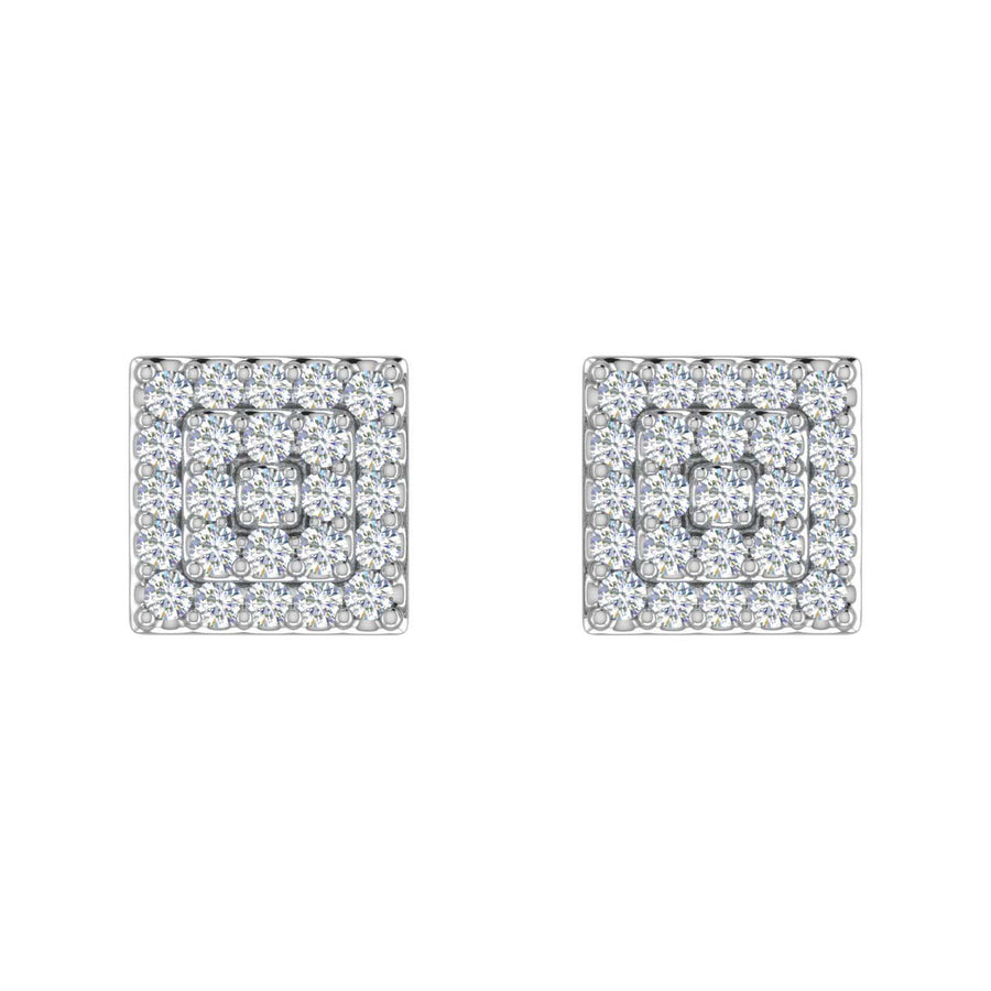 1/5 Carat Diamond Stud Earrings in Gold