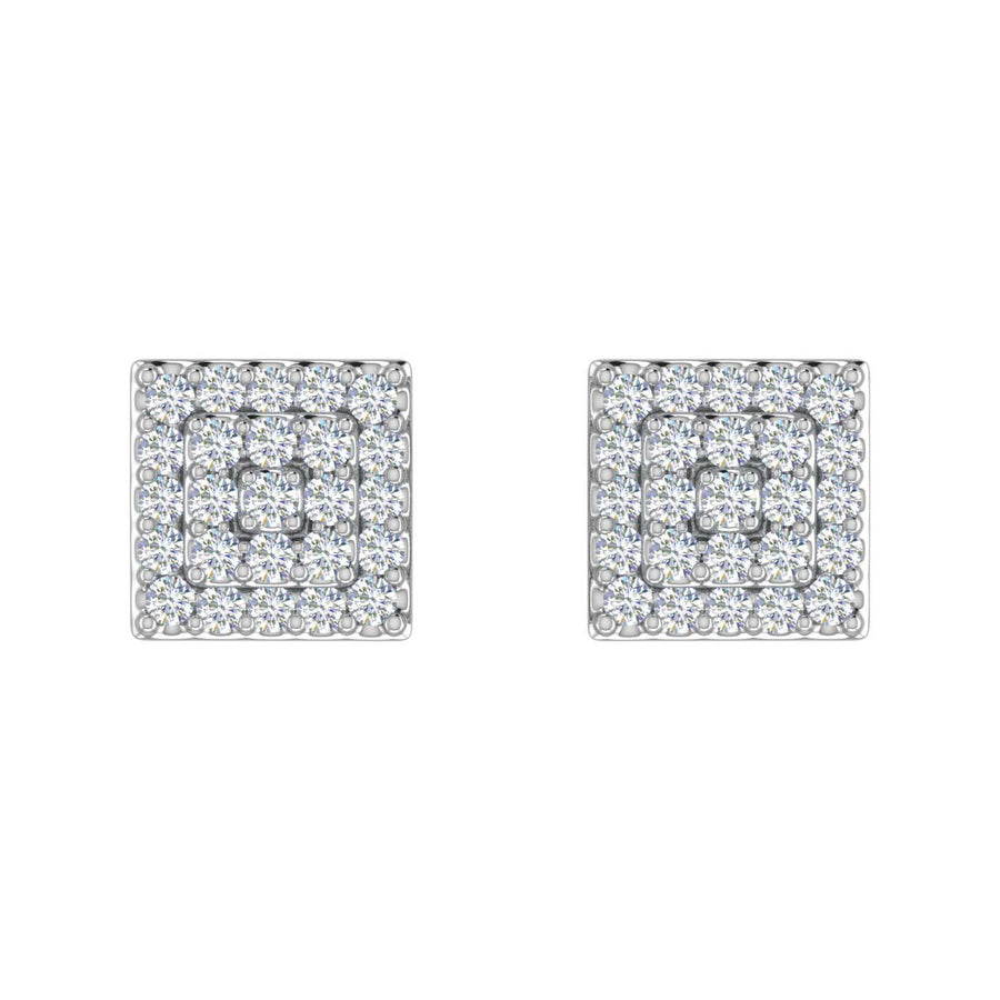 1/5 Carat Diamond Stud Earrings in Gold