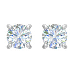 1 Carat Diamond Stud Earrings in Gold-ER-03548-0100-I2I3J-14KW-Thumbnail 3