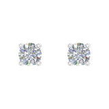 1/5 Carat Diamond Stud Earrings in Gold