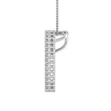 1/3 Carat Diamond Heart Pendant Necklace in Gold (Silver Chain Included)