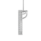 1/2 Carat Diamond Heart Pendant Necklace in Gold (Silver Chain Included) IGI Certified - IGI Certified