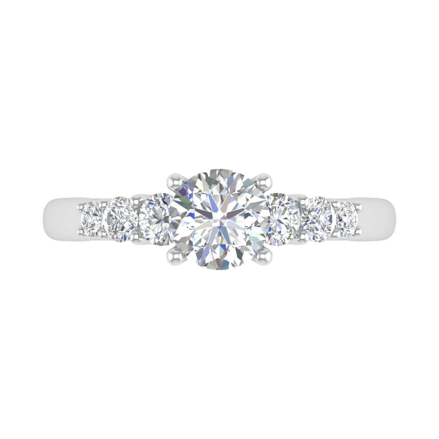 1 1/4 Carat Diamond Engagement Ring in Gold