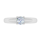 1/2 Carat Solitaire Diamond Engagement ring in Gold - IGI Certified