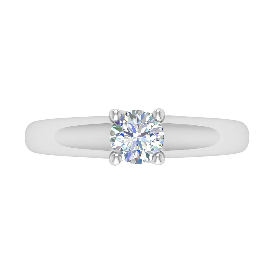1/2 Carat Solitaire Diamond Engagement ring in Gold