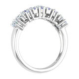1 Carat Diamond Wedding Band Ring in Gold - IGI Certified