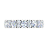 1 Carat Diamond Wedding Band Ring in Gold - IGI Certified