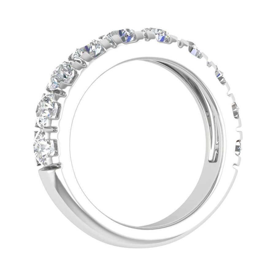 2 Carat (ctw) Diamond Wedding Band Ring in Gold - IGI Certified
