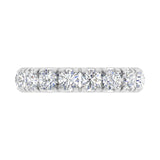 2 Carat (ctw) Diamond Wedding Band Ring in Gold - IGI Certified