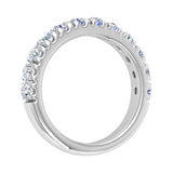 1 Carat Diamond Wedding Band Ring in Gold - IGI Certified
