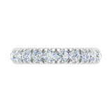 1 Carat Diamond Wedding Band Ring in Gold - IGI Certified