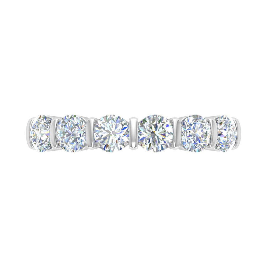 1 1/5 Carat Diamond Wedding Band Ring in Gold