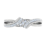 1/5 Carat Diamond Wedding Band Ring in Gold