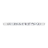 1/10 Carat Diamond Wedding Anniversary Ring in Gold - IGI Certified