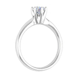 1/2 Carat 6-Prong Set Diamond Solitaire Engagement Ring in Gold - IGI Certified