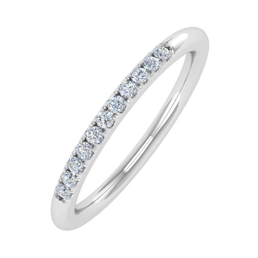1/10 Carat Diamond Wedding Anniversary Ring in Gold