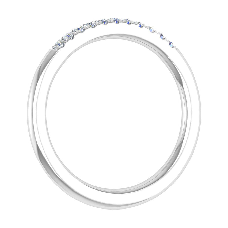 1/10 Carat Diamond Wedding Anniversary Ring in Gold