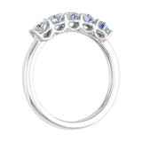 1 Carat (ctw) 5-Stone Diamond Wedding Band Ring in Gold - Preview 6
