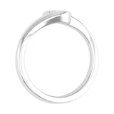 Gold Channel Set Solitaire Diamond Engagement Ring Band (0.18 Carat) - IGI Certified