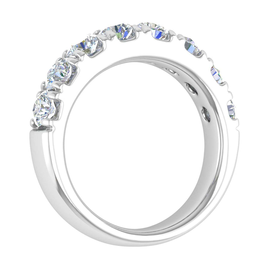Gold Diamond Wedding Band Ring (1.25 Carat)