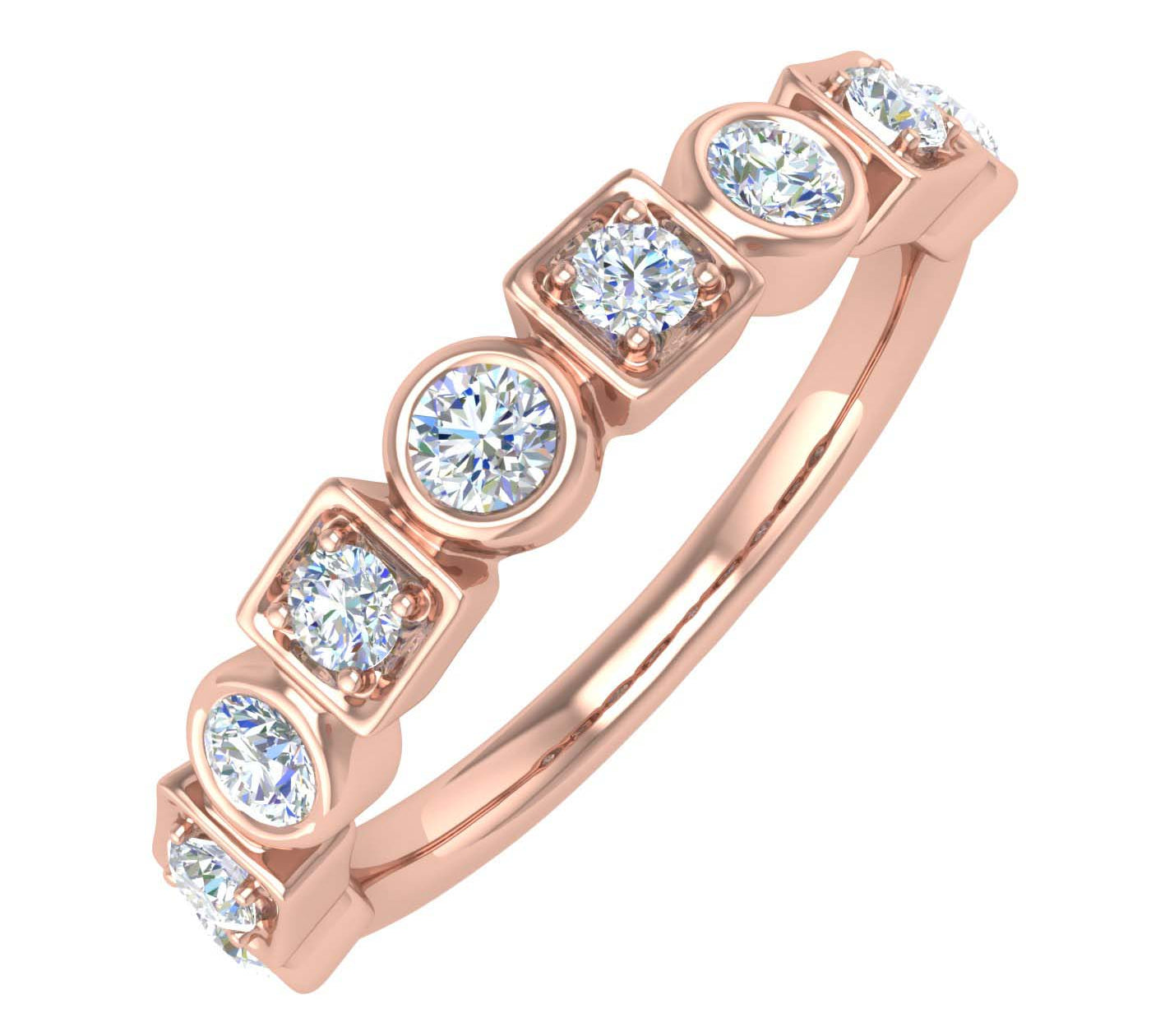 1/2 Carat Diamond Wedding Ring in Gold