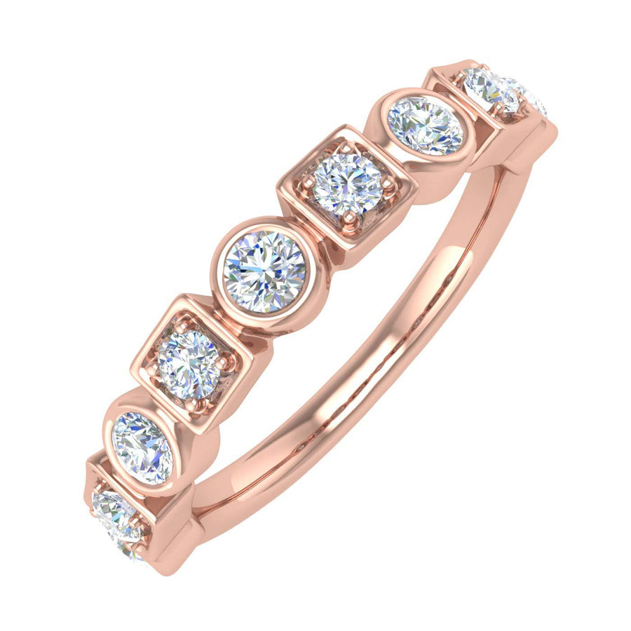 1/2 Carat Diamond Wedding Ring in Gold