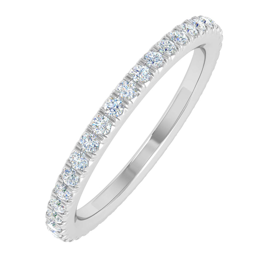 1/2 Carat Diamond Wedding Band Ring in Gold