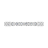 Gold Diamond Wedding Band Ring (0.05 Carat) - IGI Certified