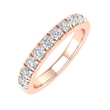 1/2 Carat Round Diamond Wedding Band Ring in Gold