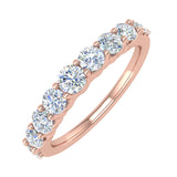 3/4 Carat Diamond Wedding Band Ring in Gold