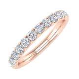 1/2 Carat Round Diamond Wedding Band Ring in Gold