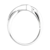 1/4 Carat Channel Set Diamond Solitaire Engagement Ring Band in Gold - IGI Certified