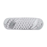 0.40 Carat Diamond Unisex Wedding Band Ring in Gold