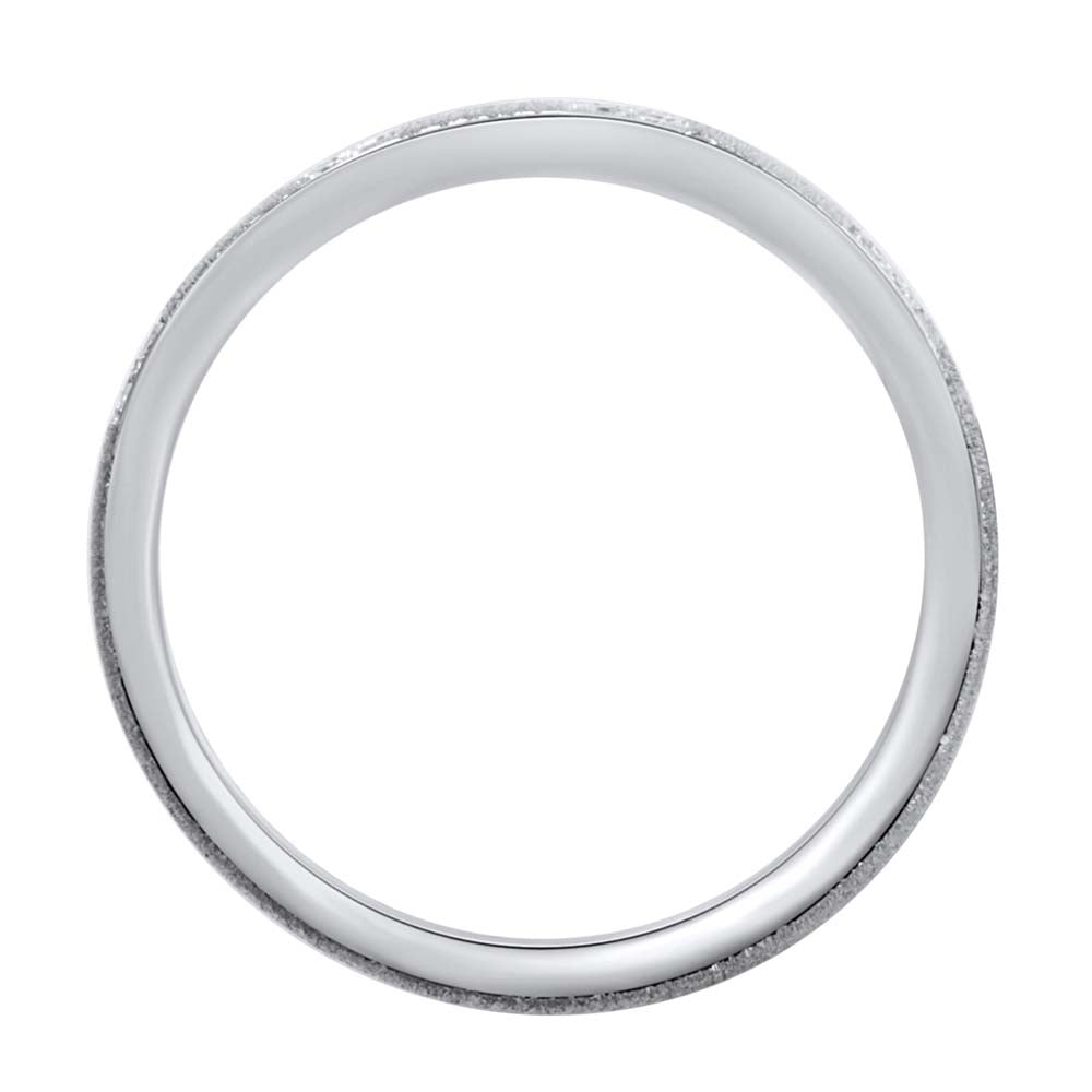 0.11 Carat Diamond Unisex Wedding Band Ring in Gold - RG-22452-SI1SI2-14KW - Preview 7