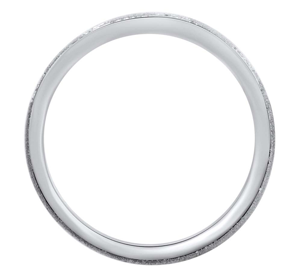 0.11 Carat Diamond Unisex Wedding Band Ring in Gold - RG-22452-SI1SI2-14KW - Preview 7