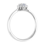 1/3 Carat Diamond Engagement Ring in Gold