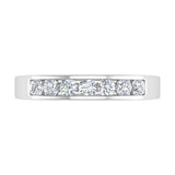1/2 Carat Channel Set Diamond Wedding Band Ring in Gold