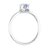 1/2 Carat Diamond Solitaire Engagement Ring in Gold - IGI Certified