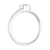 1/2 Carat Bezel Set Diamond Solitaire Engagement Ring in Gold