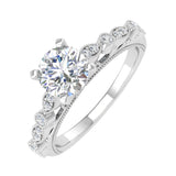 1 Carat Diamond Engagement Ring in Gold