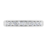 1/2 Carat (ctw) Gold Round Diamond Ladies Anniversary Wedding Band Ring - IGI Certified